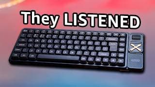 The Low Profile Keyboard Everyone Asked For...