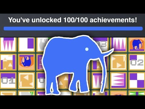 A Puzzle Game Where You Must Get 100 Achievements
