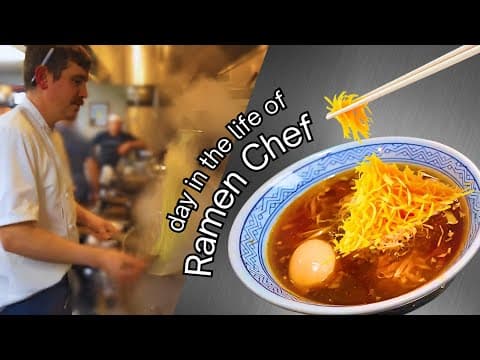Day In The Life Of A Ramen Chef (in America)