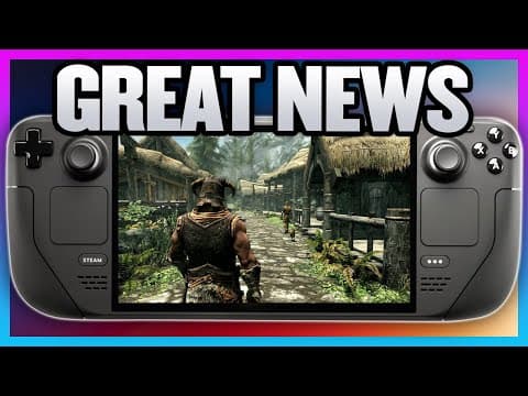 The Steam Deck Got Some Great News!