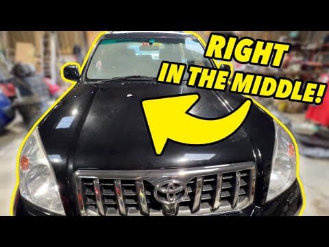 How To Smart Repair Car Body Damage In The Middle Of A Large Panel