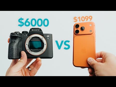 Iphone 17 Pro Vs $6000 Professional Camera – Spot The Difference?