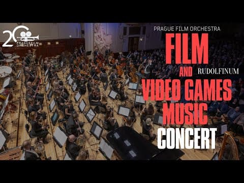 Film And Video Games Music Concert · Rudolfinum · George Korynta · Prague Film Orchestra
