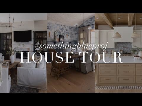 House Tour Of A French-country Inspired Renovation | Thelifestyledco #somethingblueproj