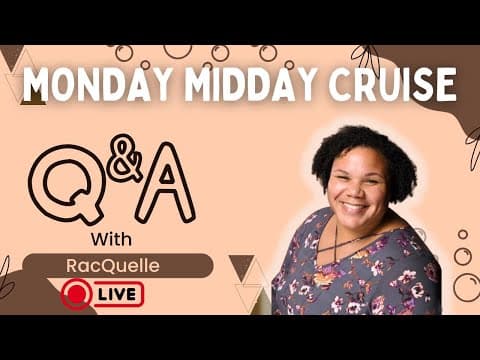 Monday Midday Cruise Q&a With Racquelle From Mh Family Adventures!
