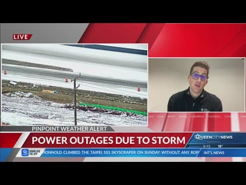 Some Areas Without Power Due To Winter Storm