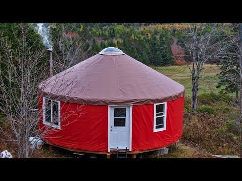 Prepping Our Yurt. Wood Stove