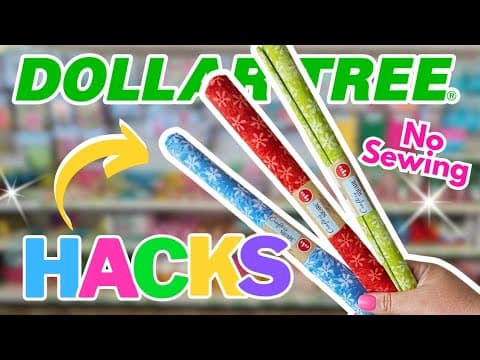 The Genius 🤯 Ways I Used Dollar Tree Fabric For These Diy Crafts