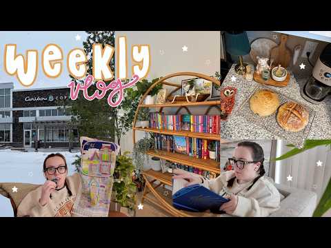 A Slow New Year Start, Baking Sourdough, & Reading 3 Books! | Weekly Vlog