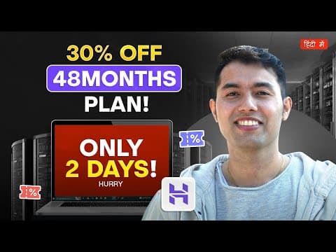 Exclusive Weekend Sale🔥30% Off On 48-month Hosting & Builder Plans!