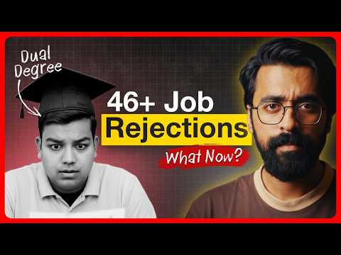 4 Yrs Btech + 2 Yrs Mtech = Zero Jobs  |  (ft. Labour Law Advisor)