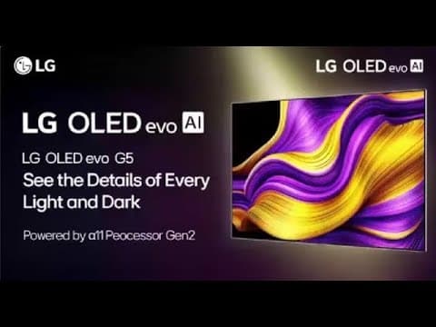 Step Into The Future Of Tv With Lg Oled Evo Ai G5