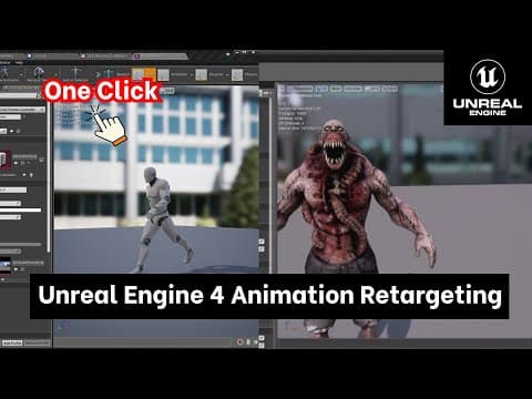 How To Retarget Animations In Unreal Engine 4 + Free Character Pack