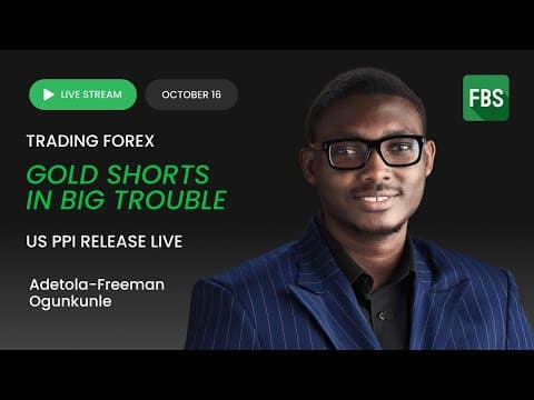 🔴 Live Forex Trading Stream | Gold Price Crash Or Breakout? Ppi Release Live