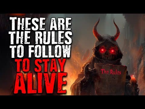 These Are The Rules To Follow To Stay Alive | A Compilation Of Rules Scary Stories