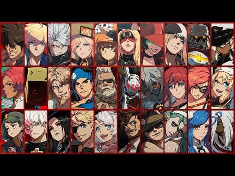 What I Learned From Playing (almost) Every Guilty Gear Character