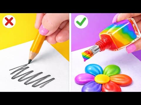 Creative Art Hacks! Diy Painting & Drawing Tips You’ll Love By 123 Go! Gold