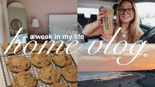 settling back in at home after a month of travel 🧺 apartment updates, hosting, & new routines