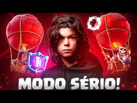 Tentei Jogar Sério No Top Global... Mas Não Consigo Parar De Ganhar 😂