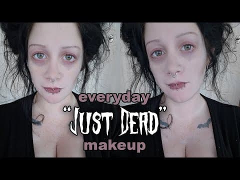 My 'everyday Dead' Makeup | Black Friday