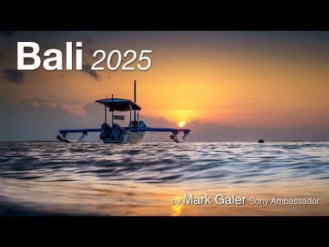 Bali: Photos Captured With Sony's Fe 20-70 F4 G And Fe 70-200 F4 Macro G