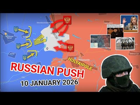 Major Push In The South – Haichur River Crossed, Zelene Captured [10 January 2026]