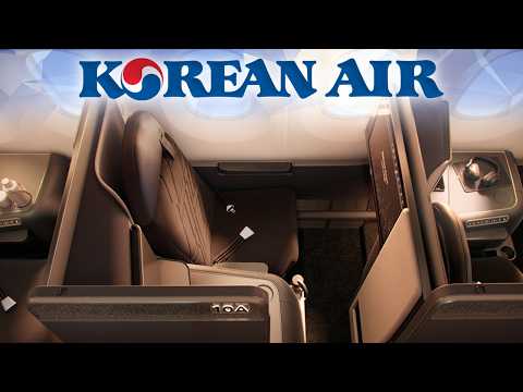 11 Hours In Korean Air New Business Class - Vancouver To Seoul