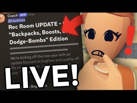 New Rec Room Update! New Rec Room Update! New Rec Room Update!