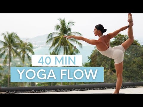 40 Min Full Body Yoga Flow || Vinyasa Flow For Balance, Flexibility & Strength (intermediate)