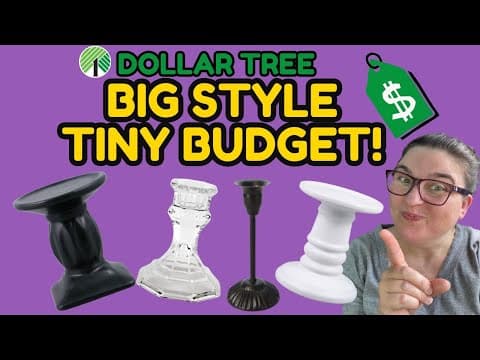 7 Dollar Tree Diy Candlestick Project Ideas | Beautiful + Fun Diy Crafts