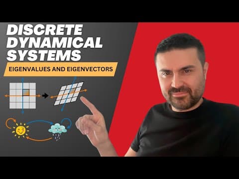 Discrete Dynamical Systems - Eigenvalues And Eigenvectors