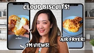 These New Air Fryer Cloud Biscuits Taste Awesome!