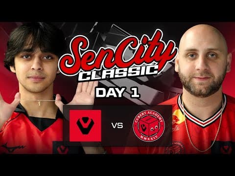 Sentinels Vs. Cubert Academy | Sen City Classic Day 1 | !displate !starforge !mouse !headset