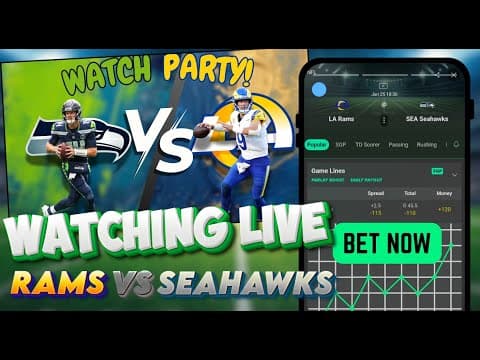 🔴rams Vs. Seahawks Championship: Live Betting & Watch Party
