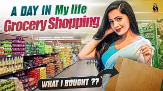 Grocery Shopping Haul-what I Bought.??? A Day In My Life.!! Shobhashetty/