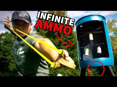 "real Life Infinite Ammo Cheatcode" How To Make A Catch Box