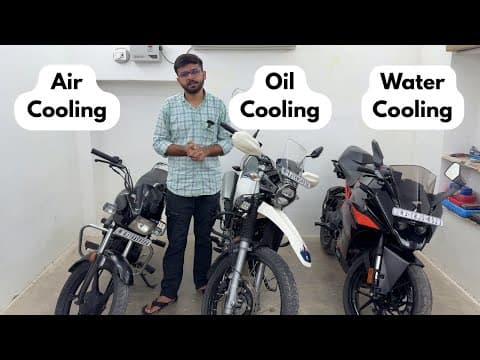 Air Cooled V/s Oil Cooled V/s Liquid Cooled Engines : Explained!