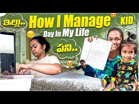 How I Manage Everything As A Busy Mom In Usa 🇺🇸 | Day In My Life| Work House Kid Vlog