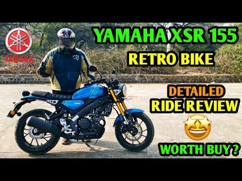 2026 Yamaha Xsr 155 Retro Look Bike Ride Review - Worth Buying ? Jd Vlogs Delhi
