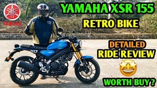 2026 Yamaha Xsr 155 Retro Look Bike Ride Review - Worth Buying ? Jd Vlogs Delhi