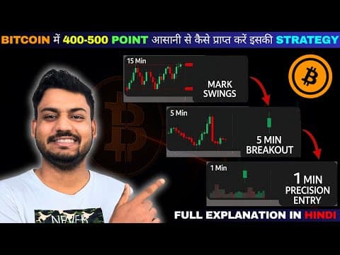 Bitcoin Trading Strategy In हिंदी | Crypto Trading Hack : Make Profit Using This Strategy #bitcoin