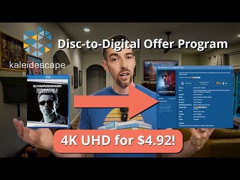 Only $4.92 For 4k Uhd Titles?! | Kaleidescape Disc-to-digital Tutorial
