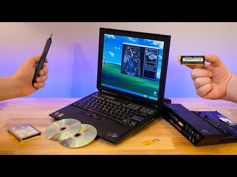 Upgrading A 2002 Ibm Thinkpad R31 Laptop