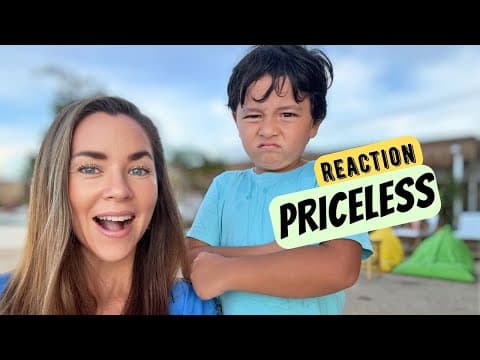 Thai/american Boys First Day At School In Koh Samui, Thailand