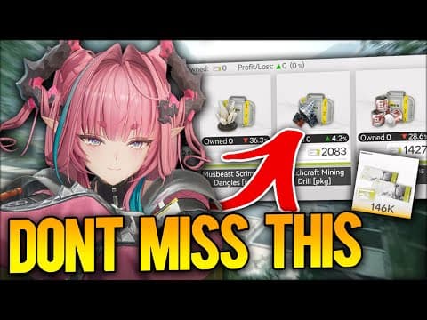 Dont Miss These Rewards!! | The 5 Essential Materials You Need In Arknights: Endfield