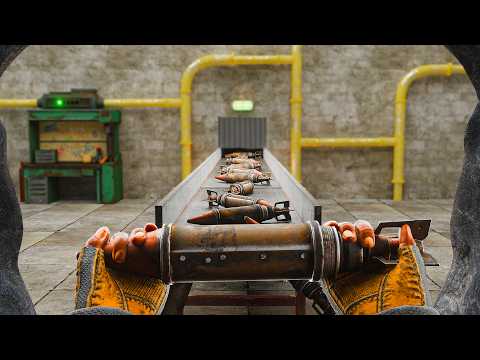 I Built An Underground Rocket Factory