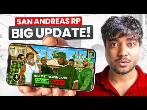 Omg! Gta San Andreas Rp Mobile Gang Update Is Here! English Language News! 😱