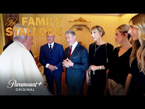 Tiramisu Making Class And A Visit To Meet Pope Francis | The Family Stallone Season 2