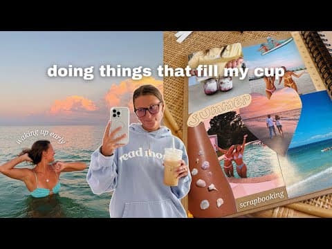 Getting Out Of A Slump By Doing Things That Fill My Cup | Coffee, Crafting, & Thrifting
