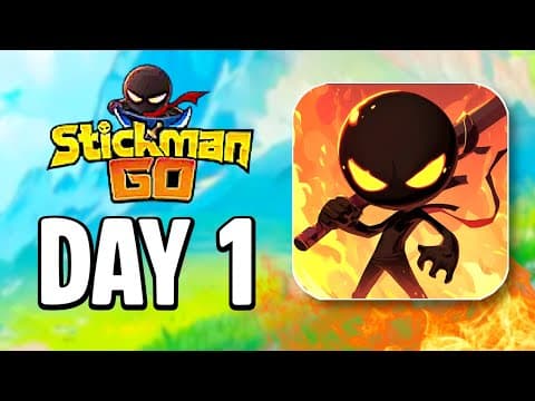 Idle Adventure Just Kicked Off In Stickman Go!